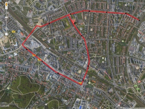 projekt - linia wewn�trzna we Wrzeszczu