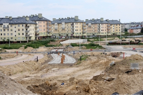 Nowa Łódzka - budowa dzień 256